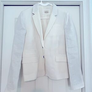 EUC size 8 J. Crew blazer with lined sleeves